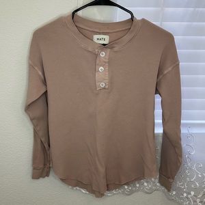 Mate the Label Thermal Top